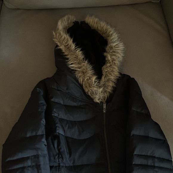 Retmains Fur Hood Winter Jacket Mid - Picture 4 of 11